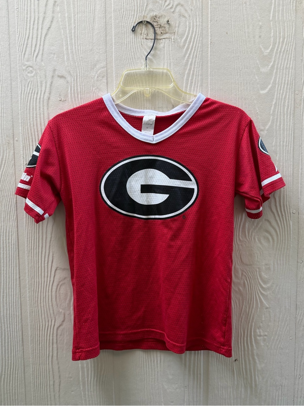 Georgia Bulldogs Red Kids Short Sleeve Team T-Shirt